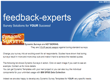 Tablet Screenshot of feedback-experts.com